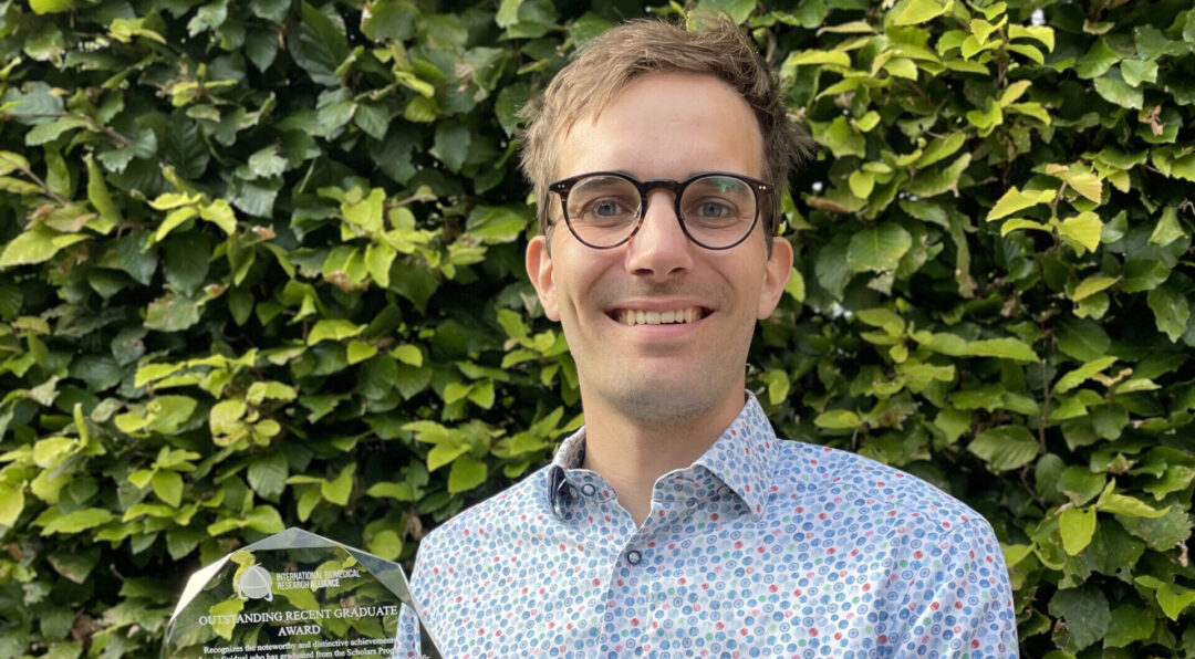 The 2023 IBRA Outstanding Recent Graduate Award Bestowed Upon Dr. Kristoffer Haurum Johansen 